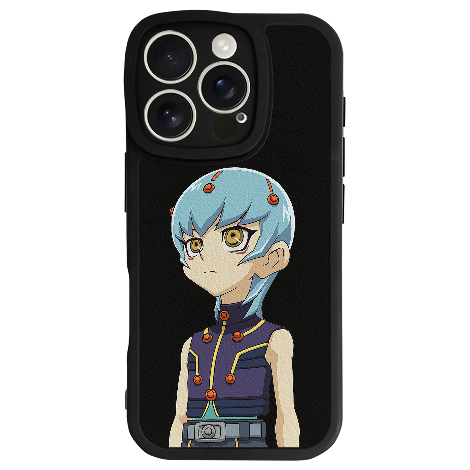 遊☆戯☆王 Yu-Gi-Oh! 【iPhone 16シリーズ対応】シリコンスマホケース（レザー調） 材質：シリコン